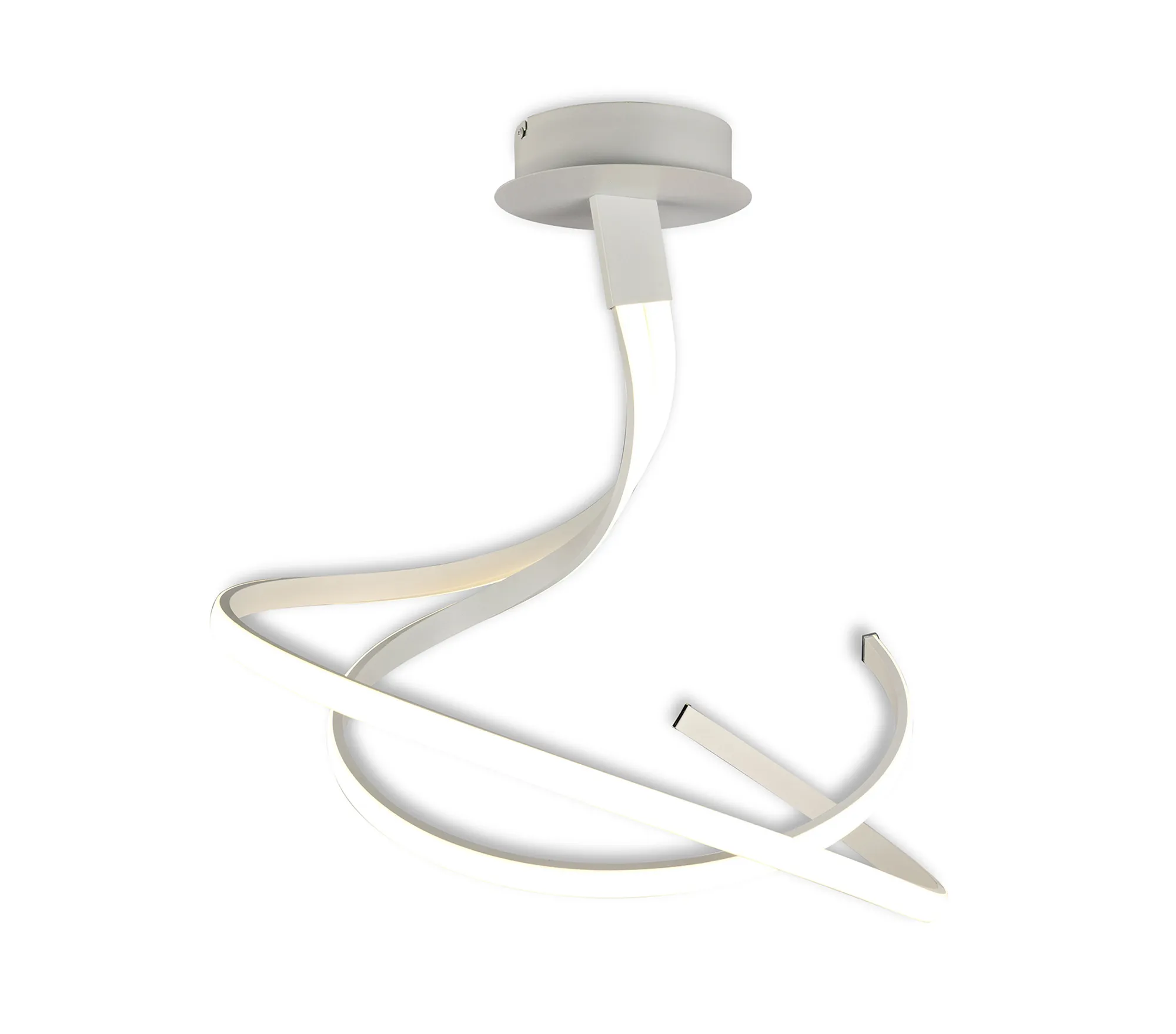 M6001  Nur Blanco Semi Flush 50W LED Dimmable